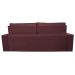 Sofá Retrátil e Reclinável 2,30m Cama inBox Charm Velusoft Vinho
