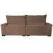 Sofá Retrátil e Reclinável 2,35m Cama inBox Big Fresh com SoftGel D40 Velupluma Castor