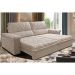 Sofá Retrátil e Reclinável 2,35m Molas Ensacadas Cama inBox Big Home com Bordado 3D Velusoft Bege