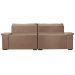 Sofá Retrátil e Reclinável 2,35m Molas Ensacadas Cama inBox Big Home com Bordado 3D Velusoft Castor