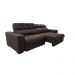 Sofá Retrátil e Reclinável 2,35m Molas Ensacadas Cama inBox Style Thermo Gel Linho Marrom