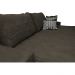 Sofá Retrátil e Reclinável 2,52m com Molas Ensacadas Cama Inbox Supreme Tecido Suede Velusoft Café