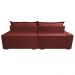 Sofá Retrátil e Reclinável 2,52m com Molas Ensacadas Cama Inbox Supreme Tecido Suede Velusoft Vermelho