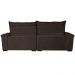 Sofá Retrátil e Reclinável 2,55m Cama inBox Big Fresh com SoftGel D40 Velupluma Café