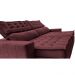 Sofá Retrátil e Reclinável 2,55m Cama inBox Big Puffer com SoftGel D40 Velupluma Vinho