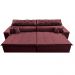 Sofá Retrátil e Reclinável 2,72m Luxos Cama inBox Velusoft Vinho