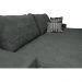 Sofá Retrátil e Reclinável 2,72m com Molas Ensacadas Cama Inbox Supreme Tecido Suede Velusoft Cinza