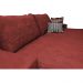 Sofá Retrátil e Reclinável 2,72m com Molas Ensacadas Cama Inbox Supreme Tecido Suede Velusoft Vermelho