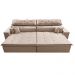 Sofá Retrátil e Reclinável 2,92m Luxos Cama inBox Velusoft Bege