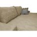 Sofá Retrátil e Reclinável 2,92m com Molas Ensacadas Cama Inbox Supreme Tecido Suede Velusoft Bege