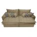 Sofá Retrátil e Reclinável 2,92m com Molas Ensacadas Cama Inbox Supreme Tecido Suede Velusoft Bege