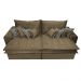Sofá Retrátil e Reclinável 2,92m com Molas Ensacadas Cama Inbox Supreme Tecido Suede Velusoft Castor