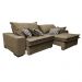 Sofá Retrátil e Reclinável 2,92m com Molas Ensacadas Cama Inbox Supreme Tecido Suede Velusoft Castor