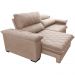 Sofá Retrátil e Reclinável 2,95m Molas Ensacadas Cama inBox Big Home com Bordado 3D Velusoft Bege