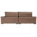 Sofá Retrátil e Reclinável 2,95m Molas Ensacadas Cama inBox Big Space com Bordado 3D Velusoft Castor