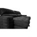 Sofá Retrátil e Reclinável 2,95m Molas Ensacadas Cama inBox Elegance com ThermoGel Velusoft Preto