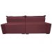 Sofá Retrátil e Reclinável 2,95m Molas Ensacadas Cama inBox Elegance com ThermoGel Velusoft Vinho