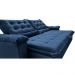 Sofá Retrátil e Reclinável 3,15m Cama inBox Big Fresh com SoftGel D40 Velupluma Azul