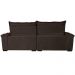 Sofá Retrátil e Reclinável 3,15m Cama inBox Big Fresh com SoftGel D40 Velupluma Café