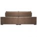 Sofá Retrátil e Reclinável 3,15m Cama inBox Big Star com SoftGel D40 Velupluma Castor