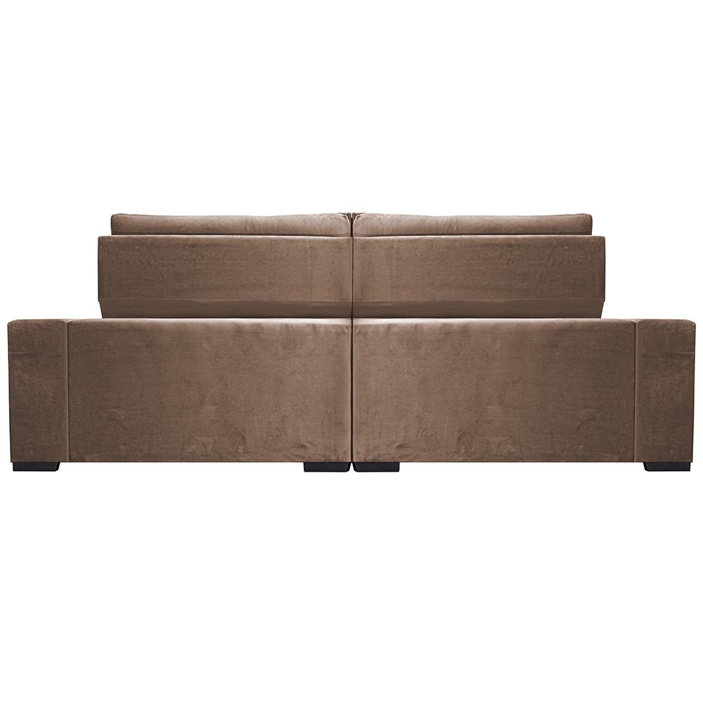 Sofá Retrátil e Reclinável 3,15m Cama inBox Big Star com SoftGel D40 Velupluma Castor