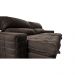 Sofá Retrátil e Reclinável 3,15m Molas Ensacadas Cama inBox Elegance com ThermoGel Velusoft Café