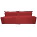 Sofá Retrátil e Reclinável 3,15m Molas Ensacadas Cama inBox Elegance com ThermoGel Velusoft Vermelho