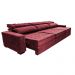 Sofá Retrátil e Reclinável 3,55m Cama inBox Big Star com SoftGel D40 Velupluma Vinho