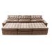 Sofá Retrátil e Reclinável 4,15m Cama inBox Big Puffer com SoftGel D40 Velupluma Castor