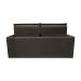 Sofá Retrátil e Reclinável Cama inBox Slim 1,50m Tecido Suede Velusoft Café