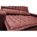 Sofá Retrátil e Reclinável Cama inBox Slim 1,50m Tecido Suede Velusoft Vermelho