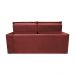 Sofá Retrátil e Reclinável Cama inBox Slim 1,50m Tecido Suede Velusoft Vermelho