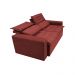 Sofá Retrátil e Reclinável Cama inBox Slim 1,50m Tecido Suede Velusoft Vermelho