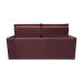 Sofá Retrátil e Reclinável Cama inBox Slim 1,50m Tecido Suede Velusoft Vinho