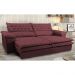 Sofá Retrátil e Reclinável Molas Ensacadas Cama inBox Botonê 2,92m Espuma Viscoelástico Suede Vinho