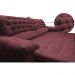 Sofá Retrátil e Reclinável Molas Ensacadas Cama inBox Botonê 2,92m Espuma Viscoelástico Suede Vinho