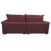 Sofá Retrátil e Reclinável Molas Ensacadas Cama inBox Botonê 2,92m Espuma Viscoelástico Suede Vinho