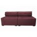 Sofá Retrátil e Reclinável com Molas Ensacadas Cama inBox Gold 2,72m Tecido Suede Velusoft Vinho