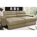 Sofá Retrátil e Reclinável com Molas Ensacadas Cama inBox Master 2,12m Tecido Suede Bege