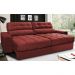 Sofá Retrátil e Reclinável com Molas Ensacadas Cama inBox Master 2,12m Tecido Suede Vermelho