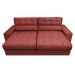 Sofá Retrátil e Reclinável com Molas Ensacadas Cama inBox Master 2,12m Tecido Suede Vermelho