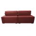 Sofá Retrátil e Reclinável com Molas Ensacadas Cama inBox Master 2,12m Tecido Suede Vermelho