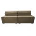 Sofá Retrátil e Reclinável com Molas Ensacadas Cama inBox Master 2,32m Tecido Suede Castor