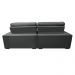 Sofá Retrátil e Reclinável com Molas Ensacadas Cama inBox Master 2,32m Tecido Suede Cinza