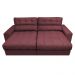 Sofá Retrátil e Reclinável com Molas Ensacadas Cama inBox Master 2,32m Tecido Suede Vinho