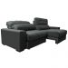 Sofá Retrátil e Reclinável com Molas Ensacadas Cama inBox Master 2,52m Tecido Suede Cinza