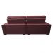 Sofá Retrátil e Reclinável com Molas Ensacadas Cama inBox Master 2,72m Tecido Suede Vinho