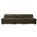 Sofá Retrátil e Reclinável com Molas Ensacadas Cama inBox Master 3,22m Tecido Suede Castor