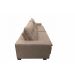 Sofá Retrátil e Reclinavel Oklahoma 2,22 Mts Com Molas e Pillow no Assento Tecido Suede Castor - Cama InBox