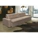 Sofá Retrátil e Reclinavel Oklahoma 2,32 Mts Com Molas e Pillow no Assento Tecido Suede Castor - Cama InBox
